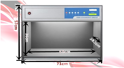 Cabine de Luz Pequena CL6iP-45S LED (4 Iluminantes)