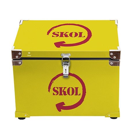Caixa Térmica 30 Litros Skol