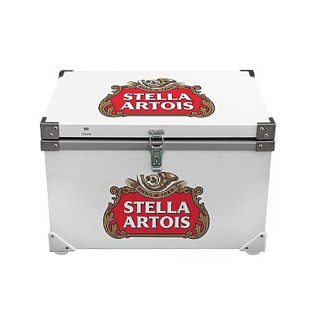 Caixa Térmica 50 Litros Stella Artois Personalizada