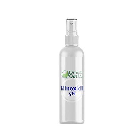 Minoxidil 5% Solução Capilar - Frasco Spray + Haste Longa Pead