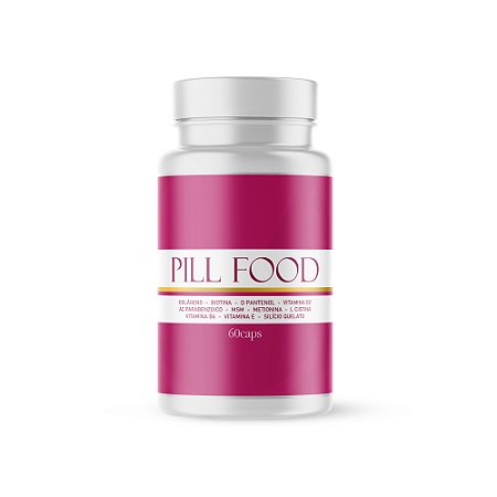 Pill Food Turbinado - 60 Cápsulas