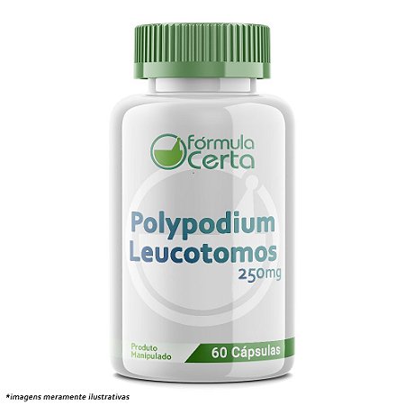 Polypodium leucotomos 250mg - Fotoproteção em Cápsulas