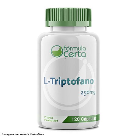 L-Triptofano 250mg 120 Cápsulas