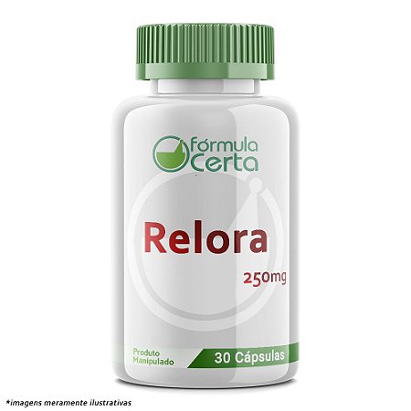 Relora 250mg + Associação para restauração do equilíbrio emocional