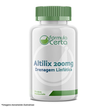 Altilix 200mg + Drenagem Linfática - Cápsulas