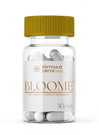 Bloomé 250mg – Crescimento Capilar Natural e Potente!