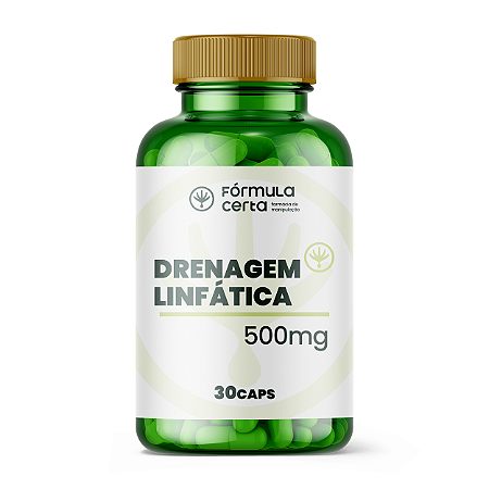 Drenagem Linfática em Cápsula 500 mg - 30 Doses