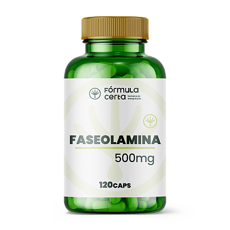 Faseolamina 500mg - 120 cápsulas