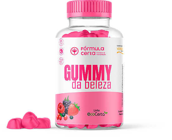 GUMMY DA BELEZA 240g (AC HIALURONICO+VERISOL+VITAMINAS)