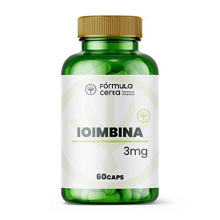 Ioimbina 3mg 60 Cápsulas