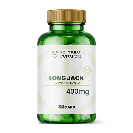 Long Jack 400mg Cápsulas Estimulante Sexual