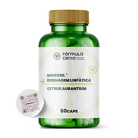 Morosil + Drenagem Linfática + Citrus Aurantium - 60 Doses