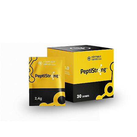 PeptiStrong – Nutrição avançada para força e recuperação. - 30 Sachês