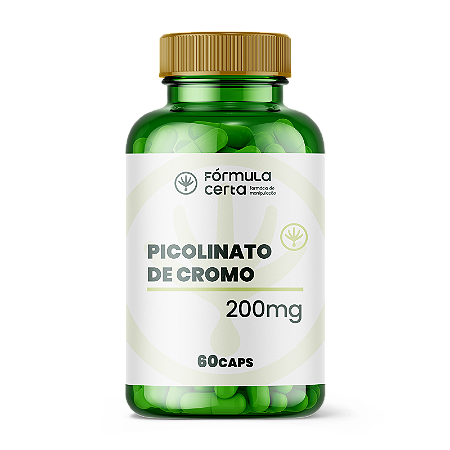 Picolinato de Cromo 200mcg