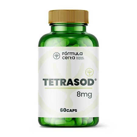 Tetrasod 8mg 60 Cápsulas