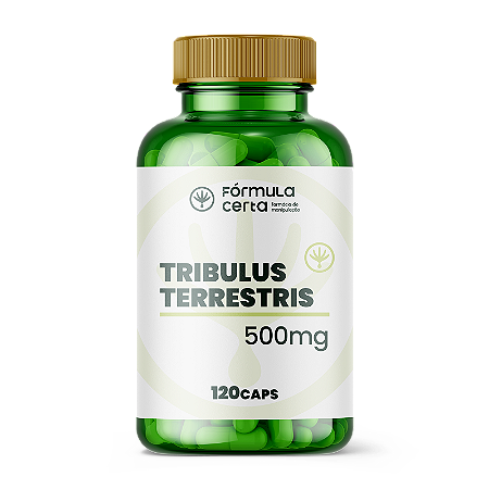 TRIBULUS TERRESTRIS 500 mg – Força, Vitalidade e Libido em Alta.