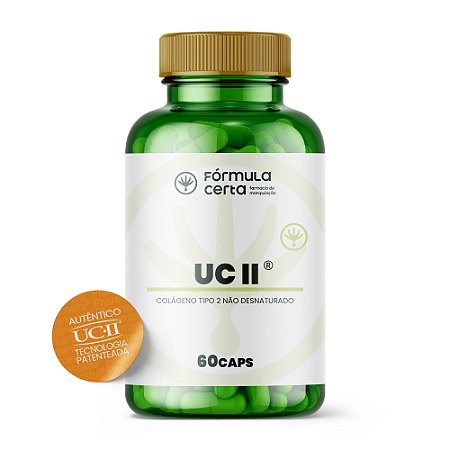 UC-II - Cólageno Tipo 2 Não Desnaturado - 60 doses