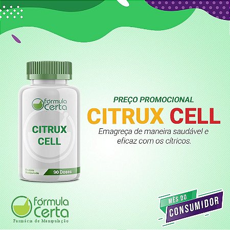Citrux Cell 500 mg 30 Capsulas