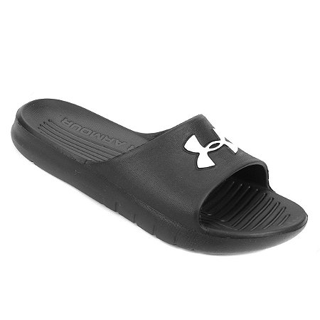 Chinelo Under Armour Core - Preto+Branco