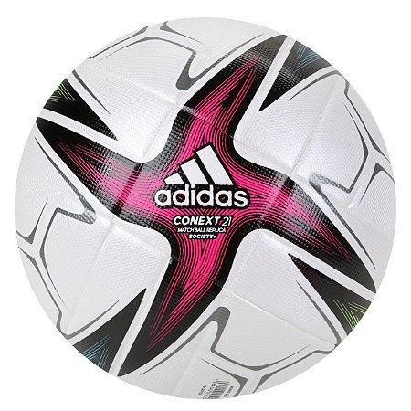 Bola de Futebol Society Adidas Conext21 - Branco+Preto