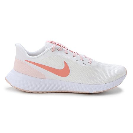 Tênis Nike Revolution 5 Feminino - Branco+Laranja - Claus Sports - Loja de Material  Esportivo - Tênis, Chuteiras e Acessórios Esportivos