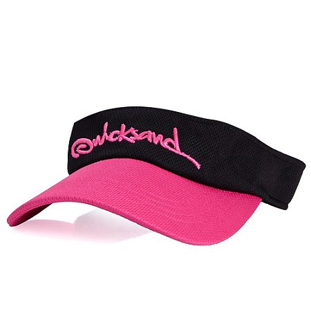 Viseira Quicksand Bordada Rosa Feminina