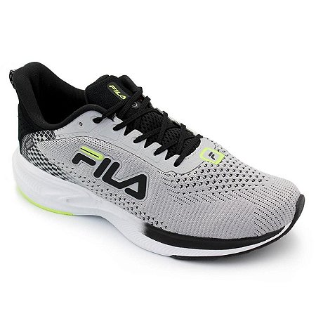 Tênis Fila Masculino Racer One- Cinza+Preto