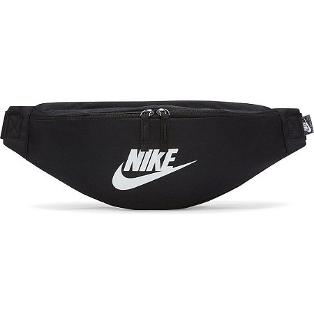 Pochete Nike Heritage Waistpack - Preto+Branco