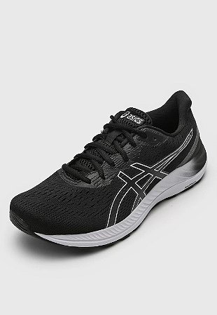 Tênis Asics GEL-Excite 8 Masculino - Preto+Branco