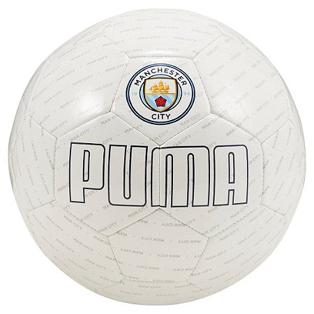 Bola de Futebol Campo Manchester City Puma Legacy - Branco