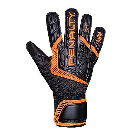 Luva Penalty Delta Training X Goleiro Preto Laranja