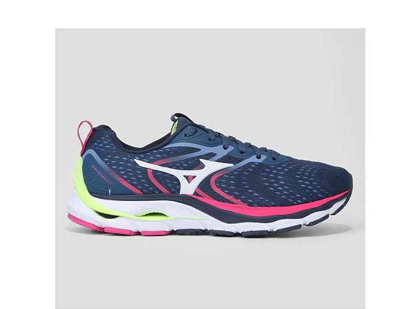 Tênis Mizuno Dynasty 4 Feminino Marinho Pink