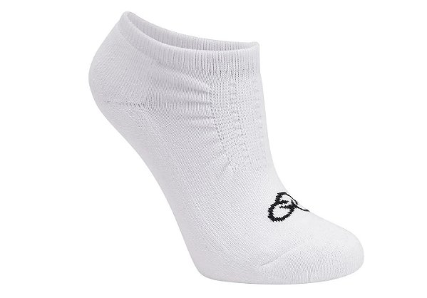 Meia Olympikus Invisivel Branco 3 pares Branco