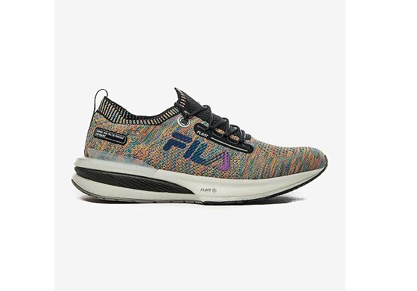 Tenis Fila Float Elite Masculino Multi color Preto