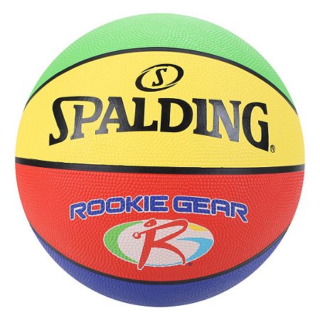 Bola de Basquete Spalding Rookie Gear Colorida