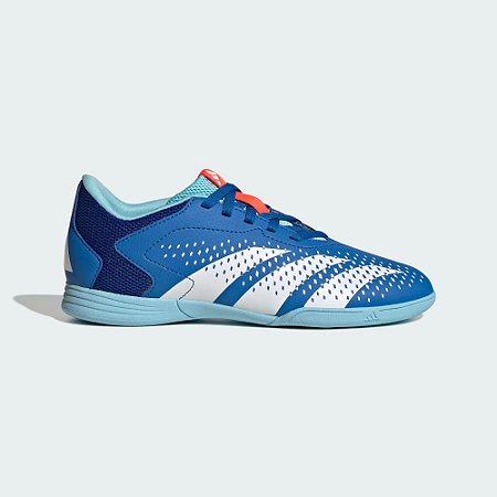 Chuteira Adidas Futsal Predator Accuracy P4 Infantil Azul