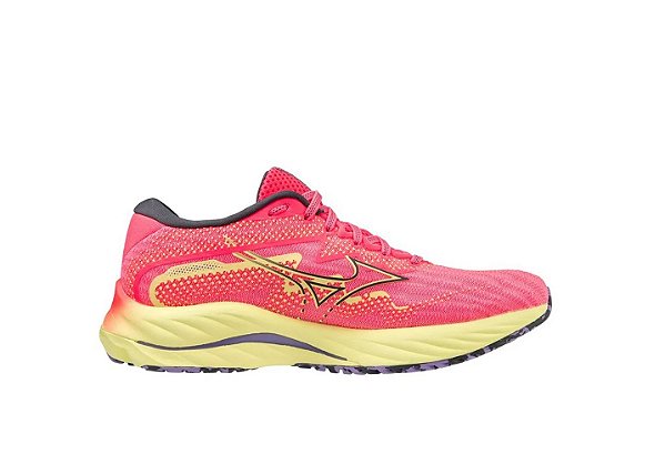 Tenis Mizuno Wave Rider 27 Feminino Rosa