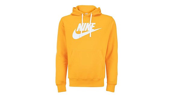 Blusa Nike New Club C/ Capuz Masculino Amarelo