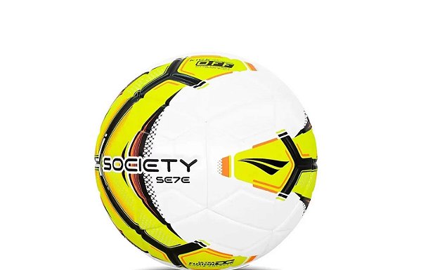 Bola Penalty Society Se7e Ultra Fusion XXIV Amarela e Branca