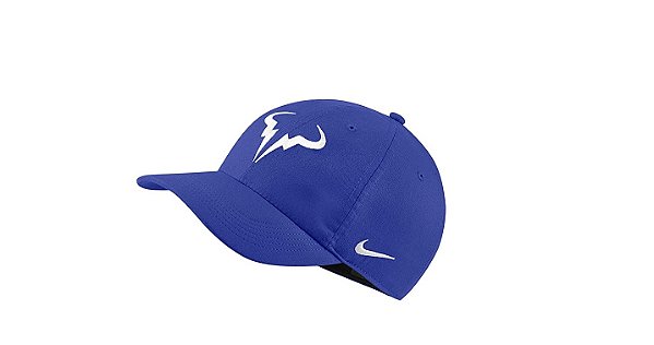 Boné Nike Aerobill H86 Rafael Nadal Azul