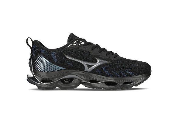 Tênis Mizuno Wave Stratos 2 Masculino Preto