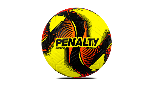 Bola Penalty Campo Lider XXV Amarelo Laranja Preto