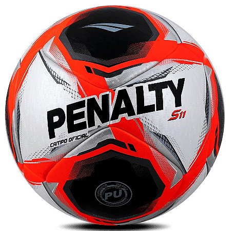 Bola Penalty Campo S11 R1 XXV Branco Preto Laranja 5214001170