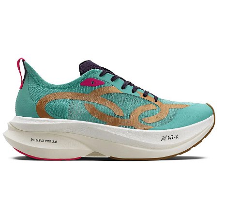 Tenis Olympikus Corre Grafeno 3 Unissex Azul Dourado