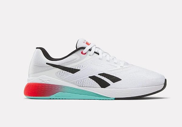Tenis Reebok Nano X5 Unissex Branco Vermelho