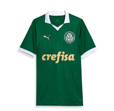 Camisa Puma Palmeiras I 24/25 Torcedor Masculino Verde