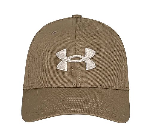 Bone Under Armour Blitzing Masculino Verde e Bege