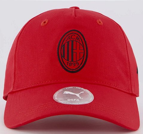 Bone Puma Milan ACM For All Time Vermelho e Preto