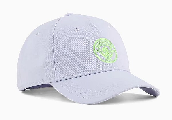 Bone Puma Manchester City Essential Azul e verde