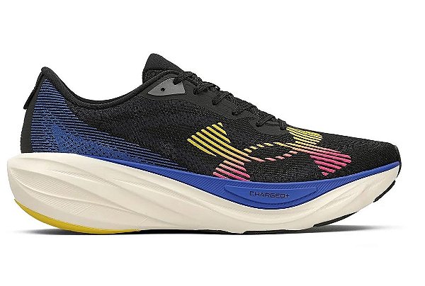 Tenis Under Armour Charged Nonstop Masculino Preto Azul